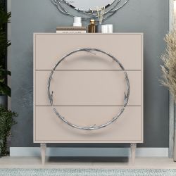 Комод Арт Колор matte Классик Сильвер Серый агат матовый