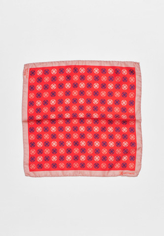 Шелковый платок SHANYRAQ RED 36х36