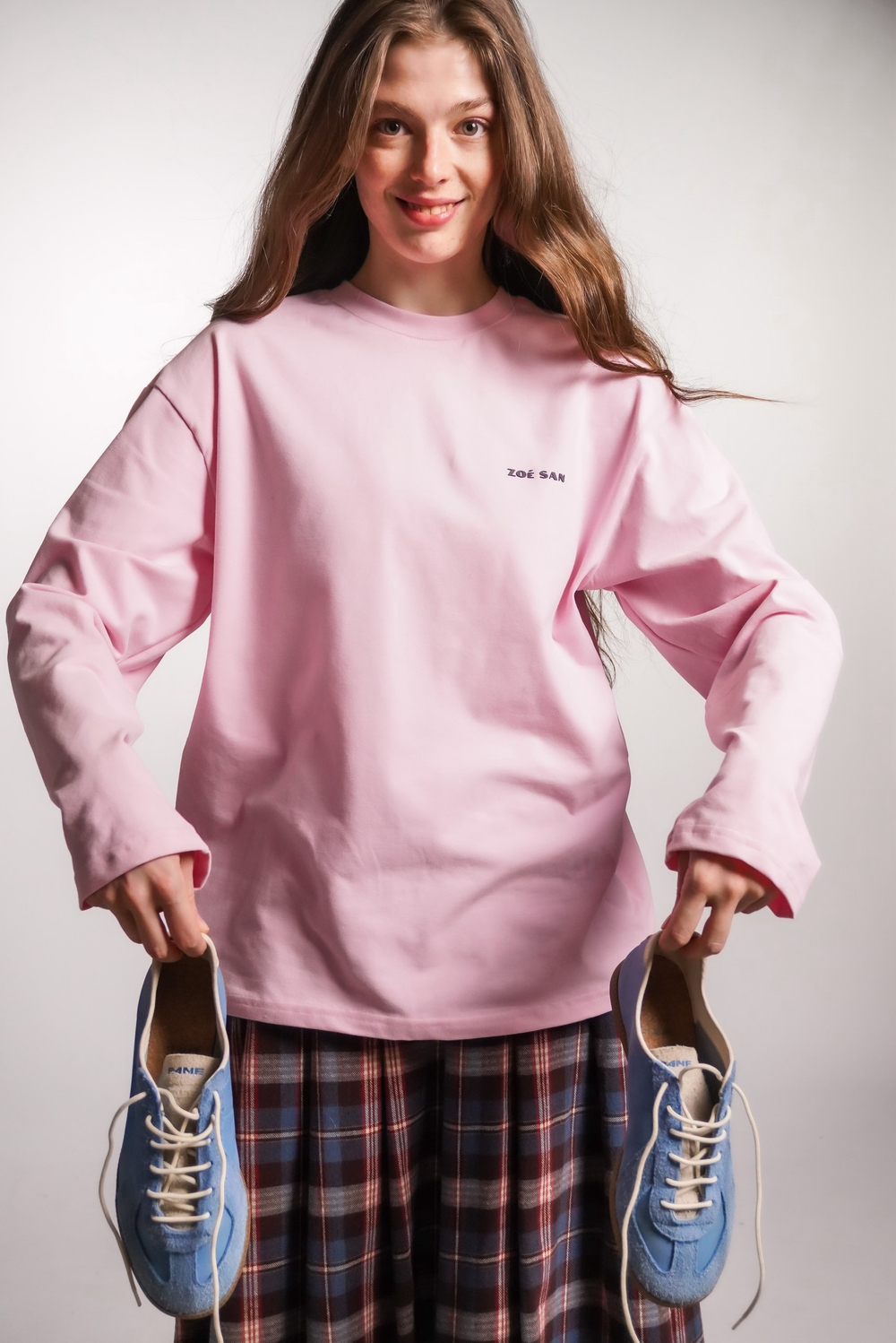 Лонгслив Zoe, зефир