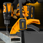 Струбцина F-образная, быстрозажимная, 300 х 80 мм, усиленный нейлоновый корпус Denzel