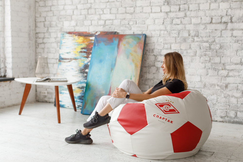 Кресло Мяч Спартак Экокожа (Классический)