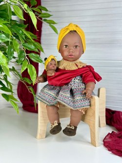 Кукла Nines 40см Alika мягконабивная (N3750K)