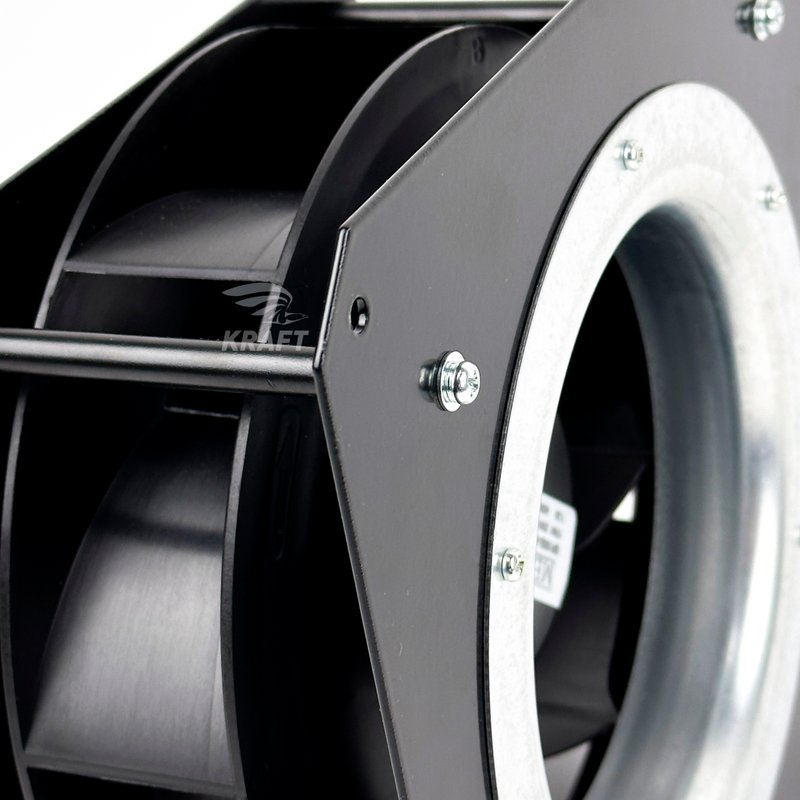 Вентилятор радиальный MES GR190B-072E-EC0 с потенциометром 820 м3 в час, 230 Вт, 220-230 В, 1,2 А