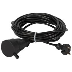 Удлинитель силовой ЭРА GREEN LINE BUH-6-10m Greenline в бухте 1 розетка без заземления 10м ПВС 2x0.75мм2 | Силовые удлинители