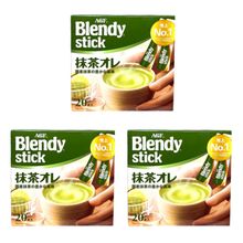 Чай зеленый с молоком AGF Blendy в стиках 20 шт, 3 шт