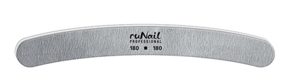 Профессиональная пилка для искусственных ногтей ( бумеранг, 180/180 ) Ru Nail