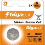 Батарейка литиевая Gigacell CR2032 1шт