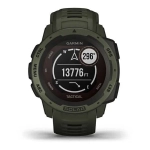 Спортивные наручные часы GARMIN INSTINCT Solar Tactical Moss, 010-02293-04
