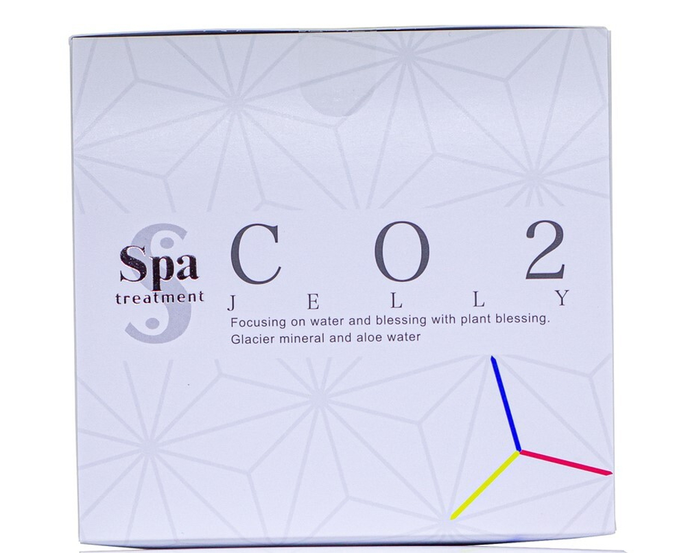 Углеродная маска SPA Treatment CO2 Jelly упаковка