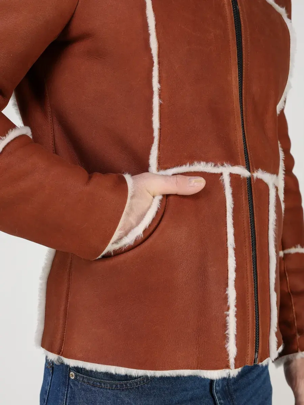 Дубленка зимняя куртка натуральная