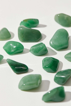 Зелёный авантюрин галтовка