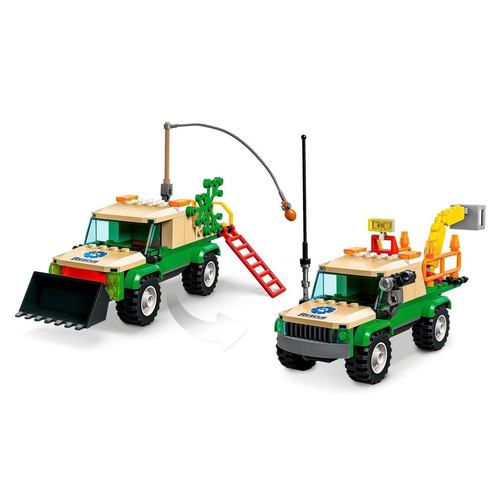 Конструктор LEGO City 60353 Wild Animal Rescue Missions