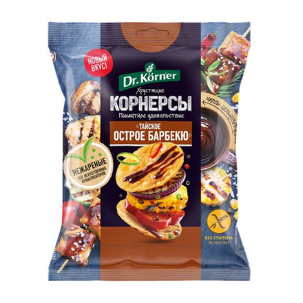 Корнерсы Dr. Korner Тайское острое барбекю 50 гр