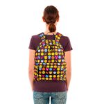 Рюкзак BRAUBERG молодежный, сити-формат, Смайлики, 41х32х14 см, 227105