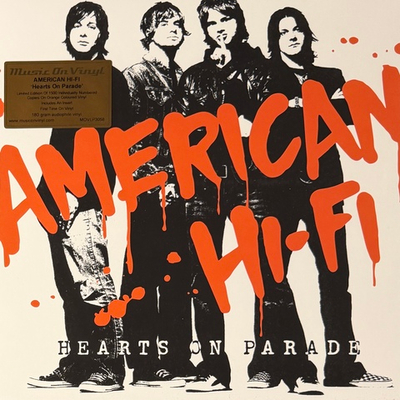 American Hi-Fi ‎– Hearts On Parade (Европа 2022г.) Orange