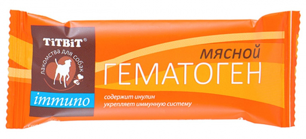 TitBit лакомство для собак Гематоген мясной Immuno 35 гр.