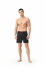 Мужские пляжные шорты черный