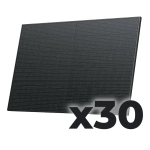 Комплект из 30 солнечных панелей EcoFlow 400W 4895251603775