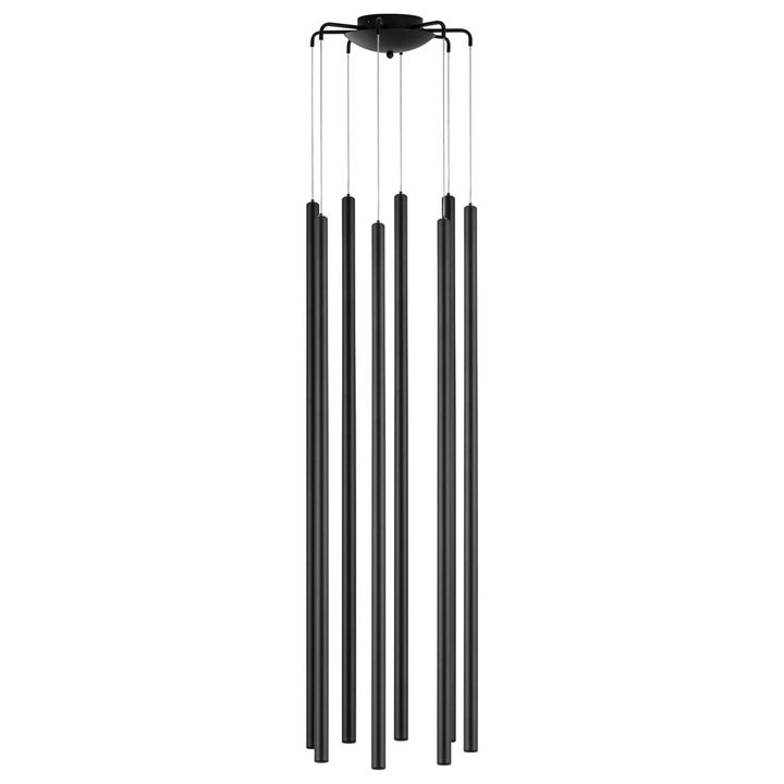 Комплект с подвесной люстрой Lightstar Tubo (574737+747437 (8шт) L8T747437