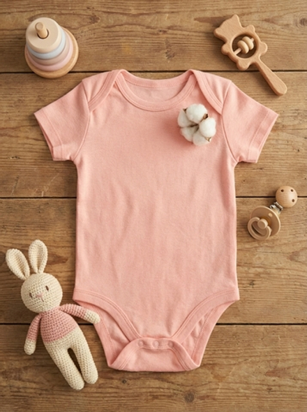 Боди Сочный персиковый