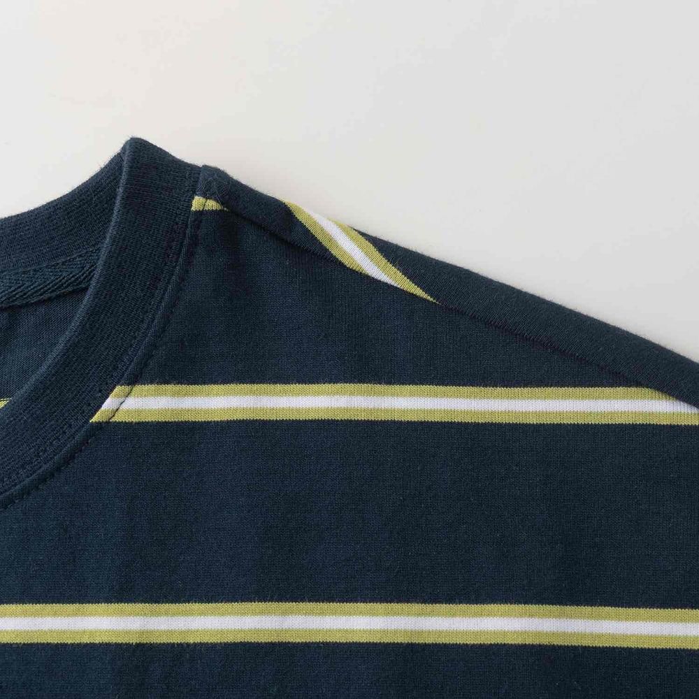 Футболка Ymkashix Nineties темно-синий / лаймовый