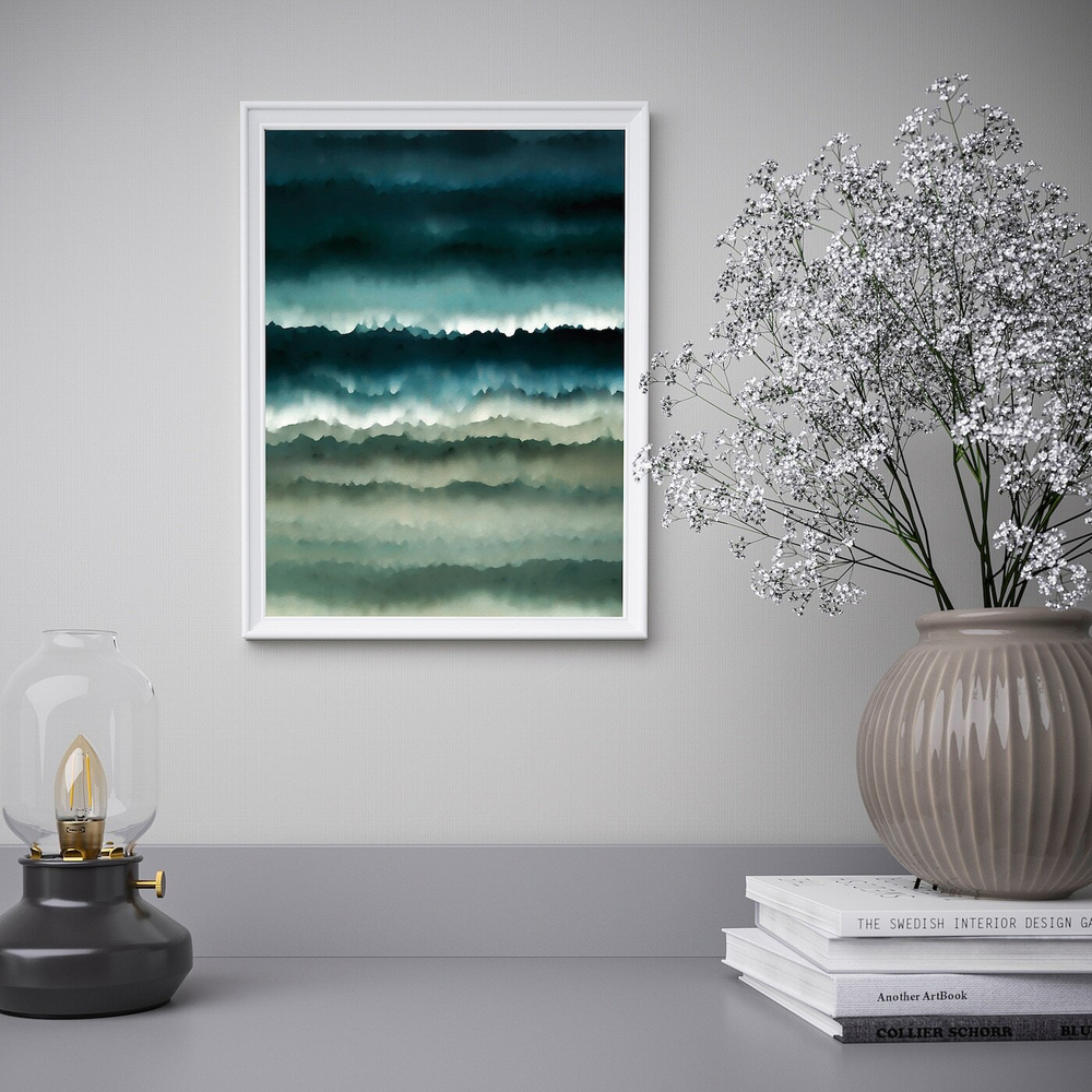 IKEA BILD  (ИКЕА БИЛД)  -  Плакат, Надвигающийся шторм, 30x40 см
