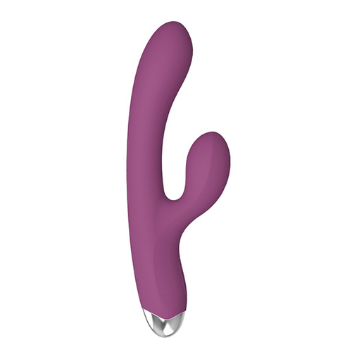 Фиолетовый силиконовый вибратор-кролик Secwell G Spot Vibrating Wand SW3012V
