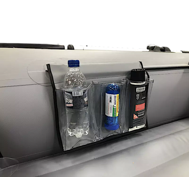 Органайзер-Карман с 3-мя прозрачными отсеками на ликтрос баллона надувной лодки пвх -