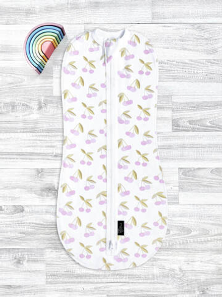 Пелёнка-кокон Mjölk Черешня, уценка