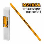 Полотно ножовочное по металлу 18T 300 мм INGCO HSBB22188 INDUSTRIAL