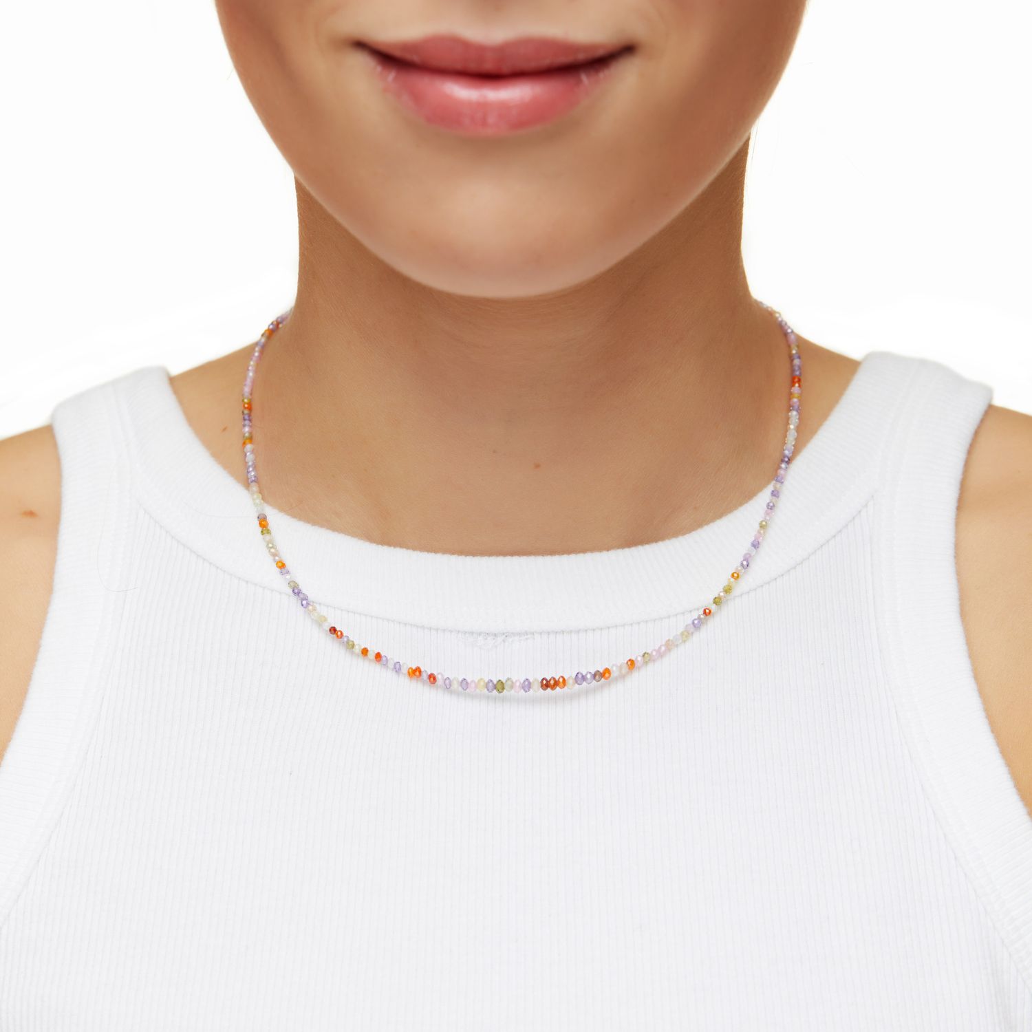 Колье Colorful Diamant Tiny Necklace