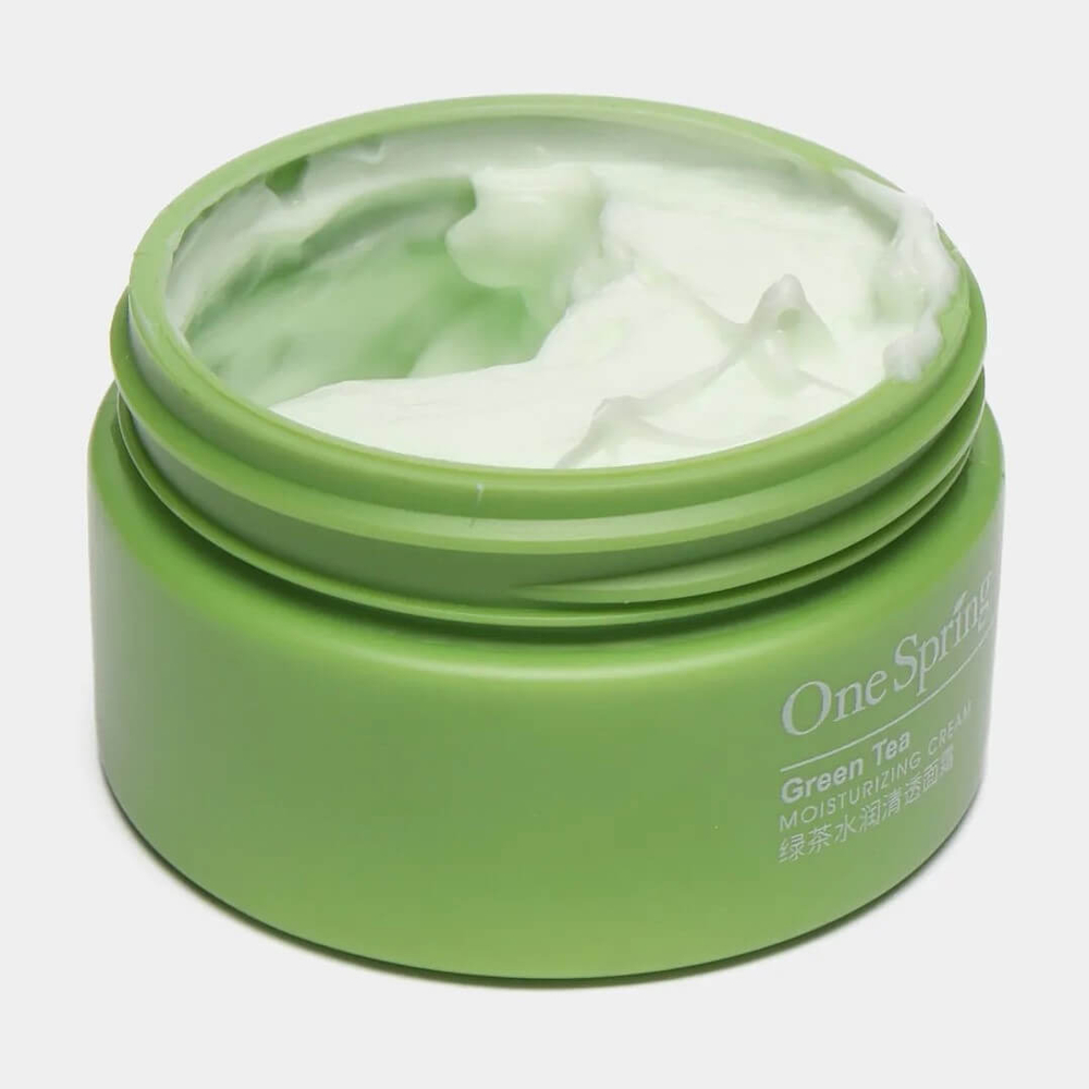 Крем для лица с экстрактом зелёного чая, 50г