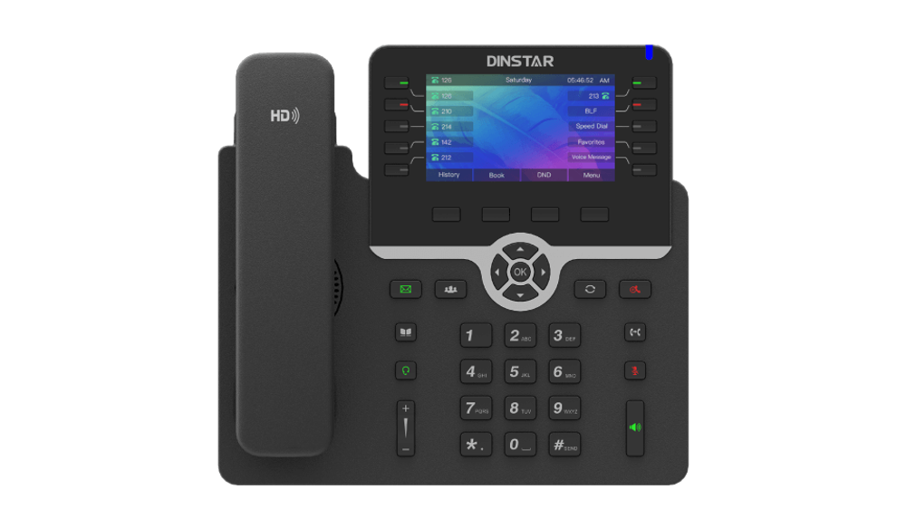 Телефон VoiceIP  Dinstar C66GP