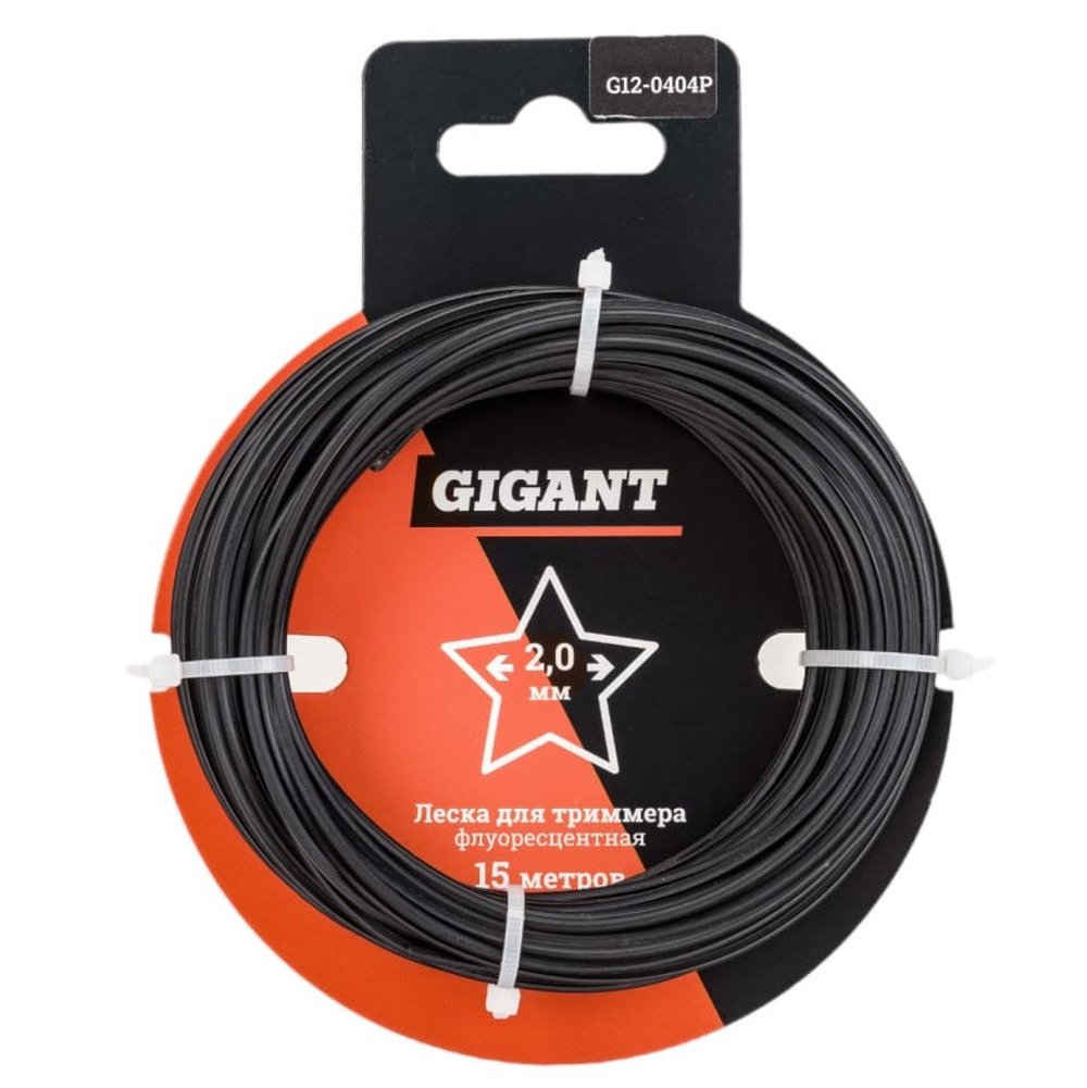 Леска для триммера Gigant G12-0404P Звезда 2 мм 15 м