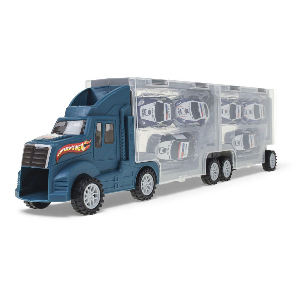 Автовоз +6 машинок, в ассорт. коробка F3555-24