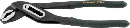Клещи переставные ″PANZER″, Cr-V, коробчатый шарнир, захват до 40мм / 1″, 175мм, KRAFTOOL