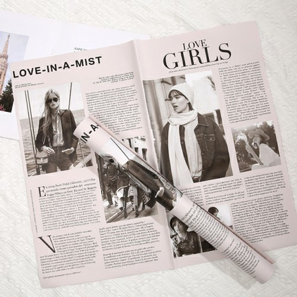 ЛИСТ Love girls 58*50/20шт СВЕТЛО-РОЗОВЫЙ