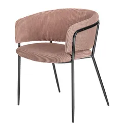 Стул Konnie розовый вельвет