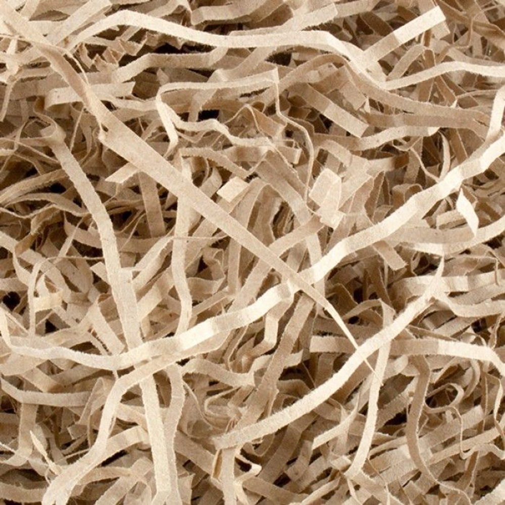 Наполнитель для коробок Бумажный Крафт Коричневый 200 гр
