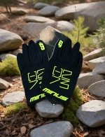 Перчатки для симрейсинга -273 SIM Glove черный-жёлтый