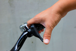 Звонок велосипедный Bird, черный Qualy