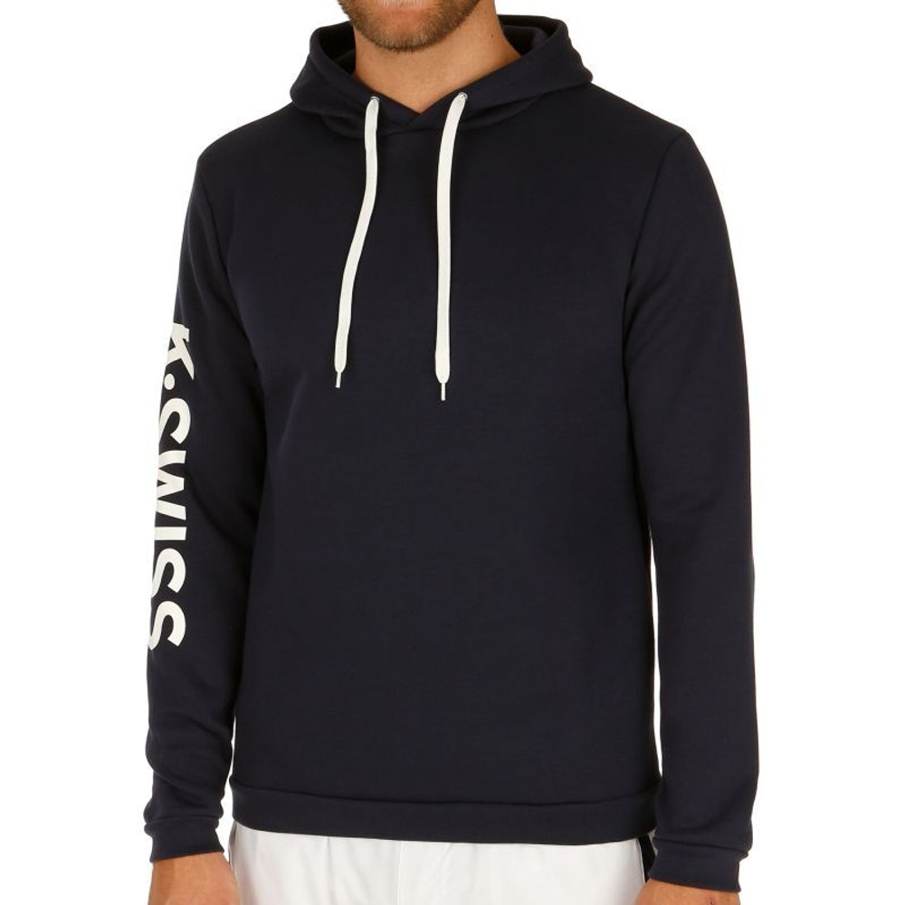 Мужская теннисная кофта K-Swiss Promo Hoody M - navy