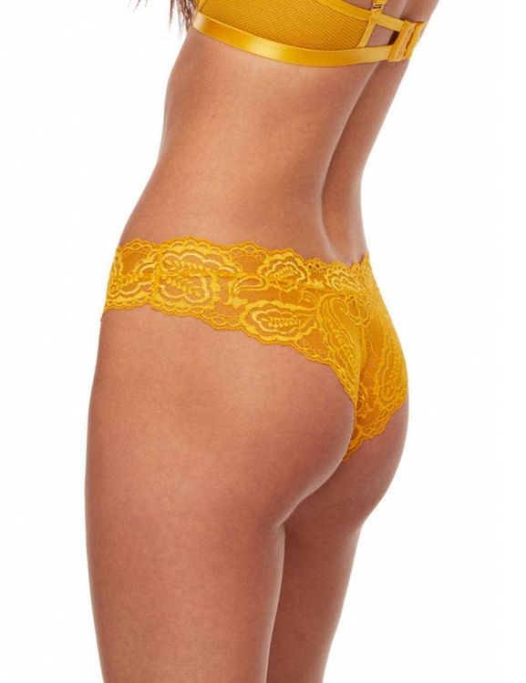 Трусы Kinga Sunkiss бразильяно (желтый)