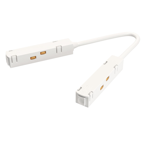 Коннектор питания угловой для магнитного шинопровода Maytoni Technical TRA004CPC-22W белый