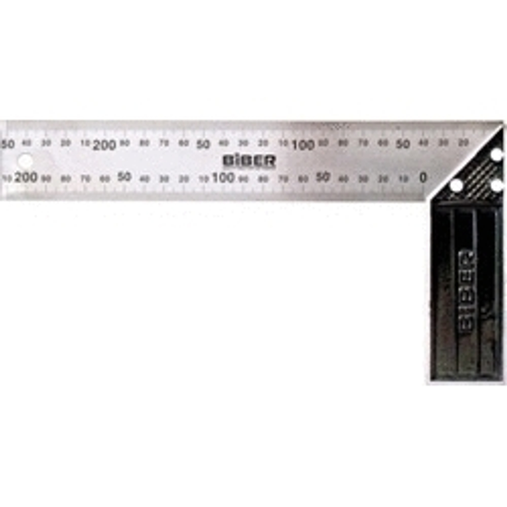 Угольник столярный усиленный 400 мм( желтый) арт.19440