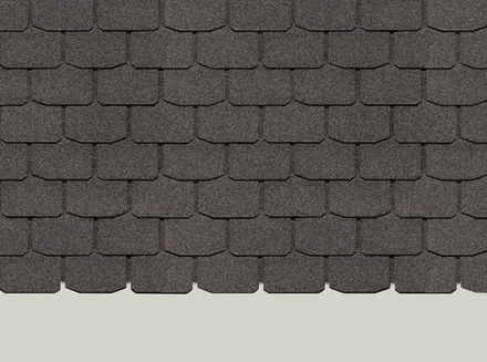Гибкая черепица Docke PIE EUROPA SLATE 3.1м2/уп Серый