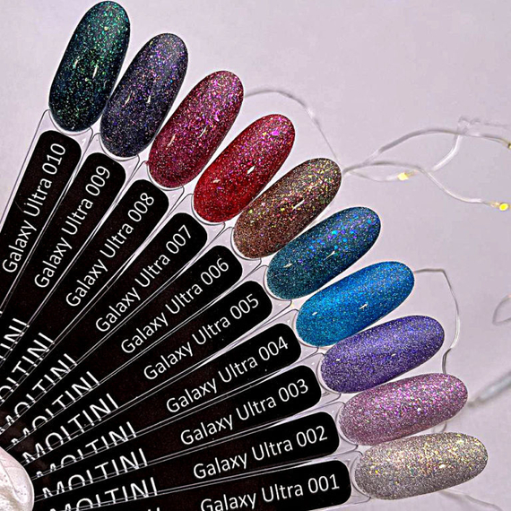 Гель-лак Moltini Galaxy Ultra 010, 12 ml