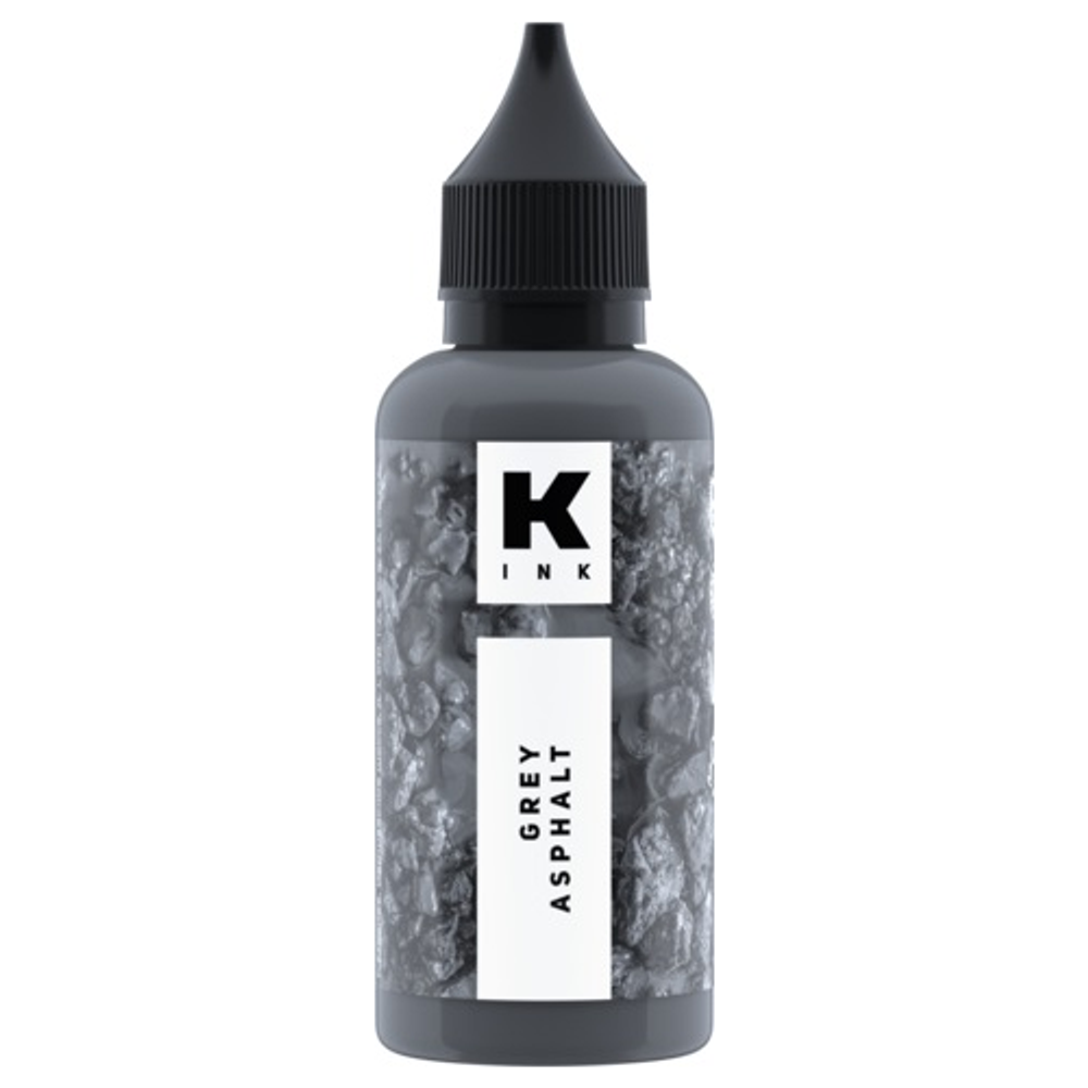 Асфальтовый Серый КРАСКА Tattoo Ink , 50мл