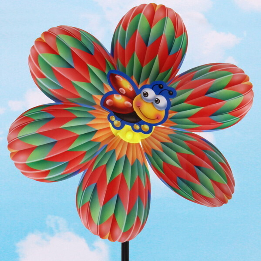 Ветрячок «Весёлый пчелёнок» 38 см,d=22 см, микс