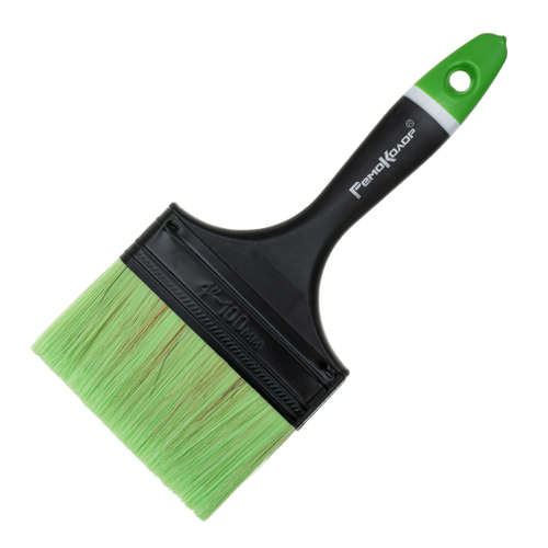 01-8-340 Кисть малярная плоская  "Олимп Лазурь"  4"-100мм